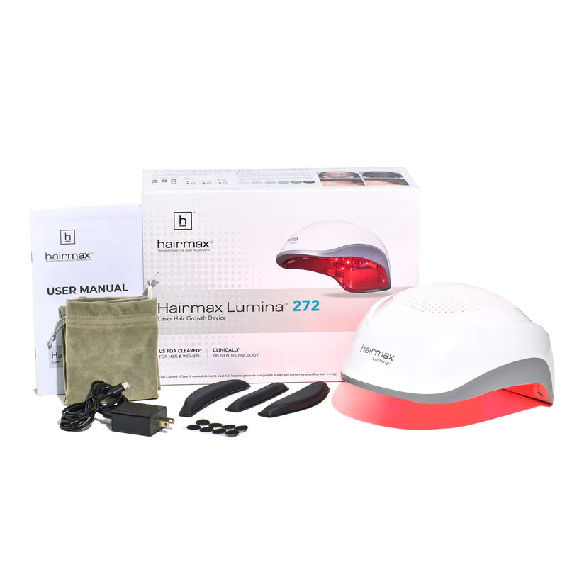 Hairmax Lumina™ Cordless Laser Hair Growth Device – 272 Medical-Grade Lasers
