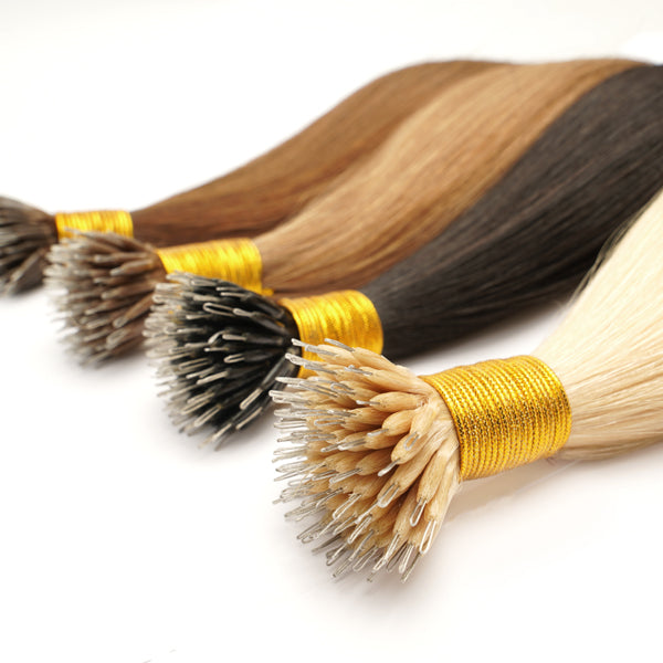 Nano Ring Hair Extensions – Remy Human Hair – TAX FREE