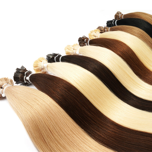 Flat Tip Keratin Bond Hair Extensions – Remy Human Hair – TAX FREE
