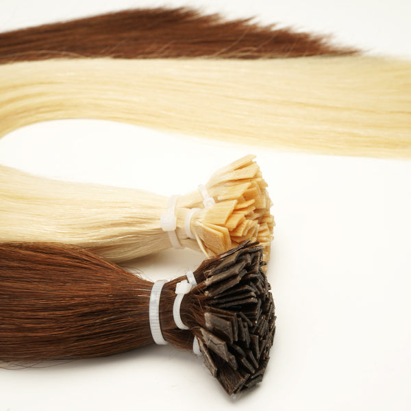 Flat Tip Keratin Bond Hair Extensions – Remy Human Hair – TAX FREE