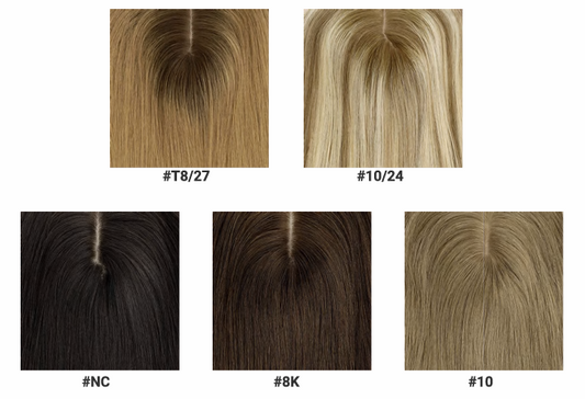 Full Cuticle Remy Hair Topper With Mono Base-TAX FREE